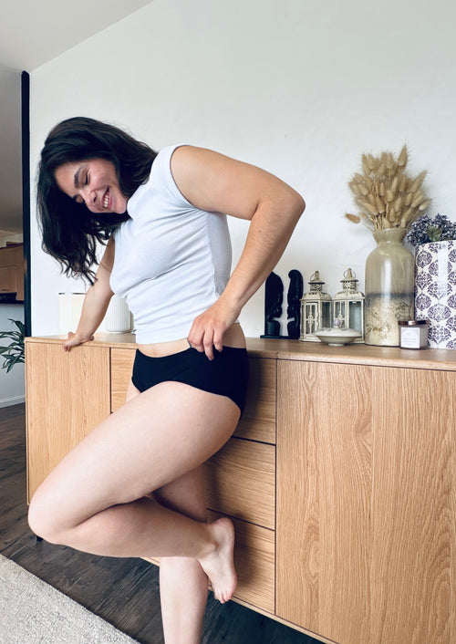 Sylvie Menstruationsshorts – hoch saugfähig – 3er-Pack 🩸🩸🩸🩸