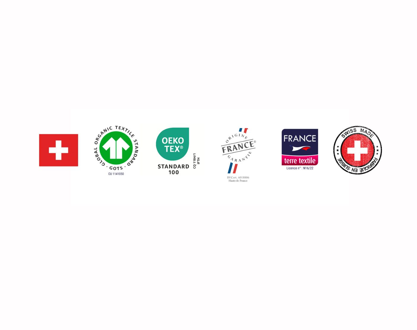 Labels et certifications Sherydane GOTS et OEKO-TEX-sherydane-suisse