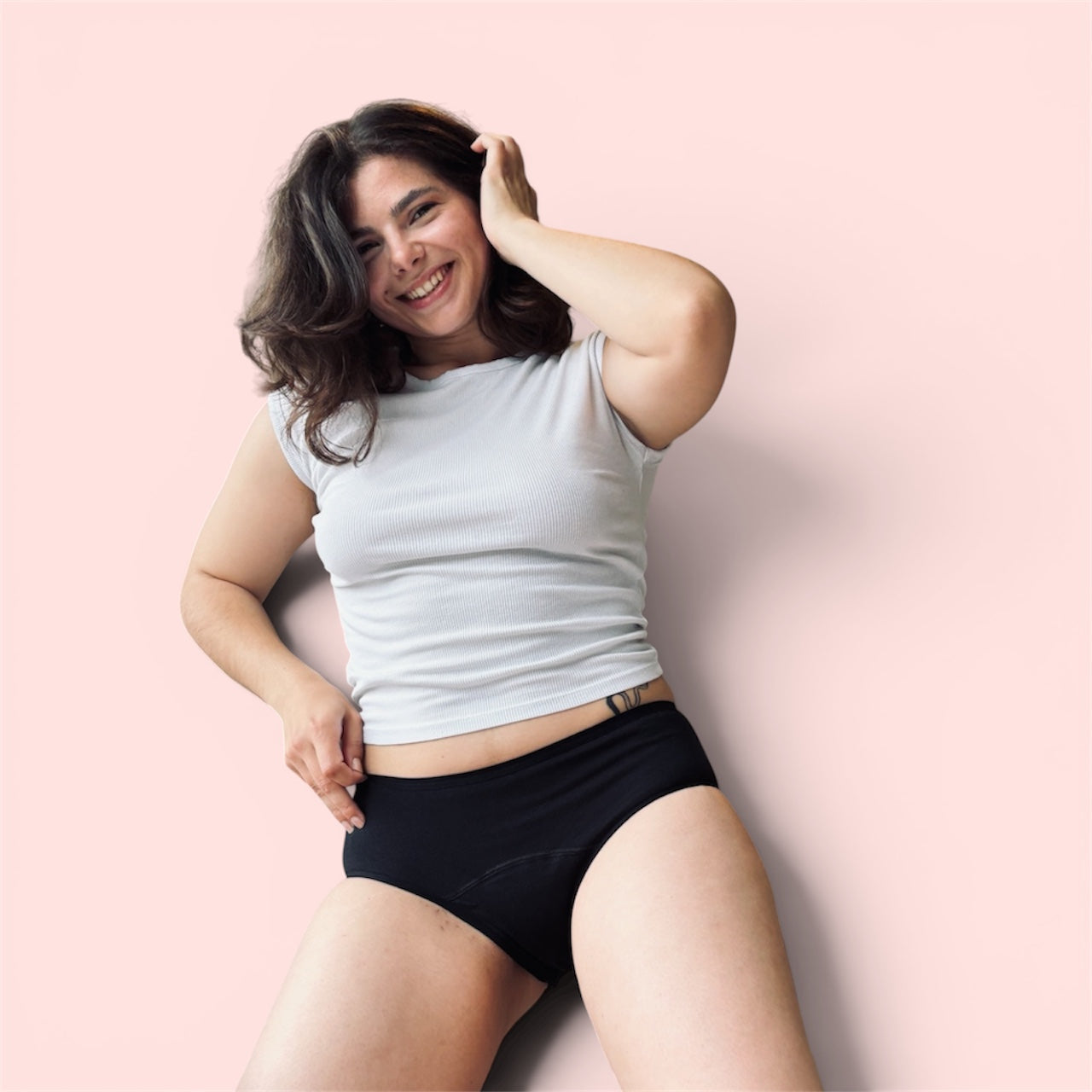 Shorty menstruel Sylvie - très absorbant - Pack x2 🩸🩸🩸🩸