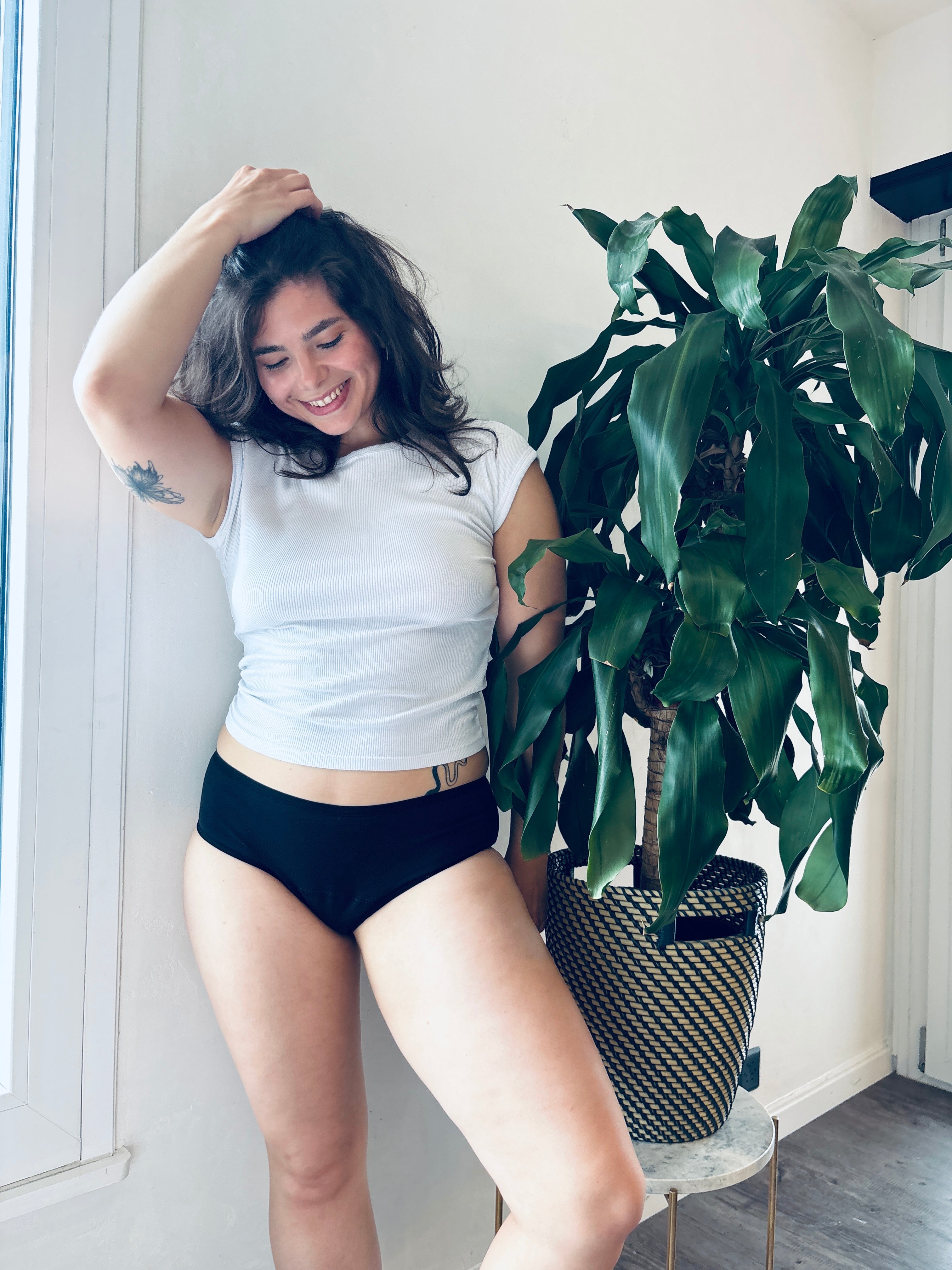 Shorty menstruel Sylvie - très absorbant - Pack x3 🩸🩸🩸🩸