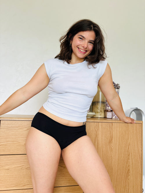 Shorty menstruel flux abondant - sport - Sherydane
