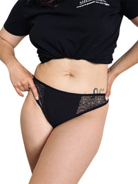 Sélène Lace Thong Menstrual Underwear 🩸