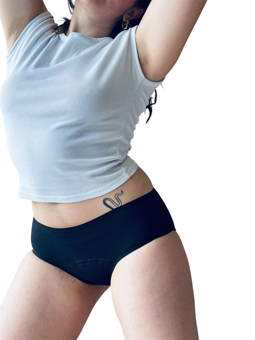 Shorty menstruel flux abondant - sport - Sherydane